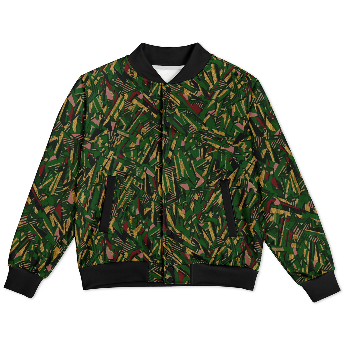 hv chaos shape explosion tribal blast remix  Baseball Jacket - AOP - Choi Cheung