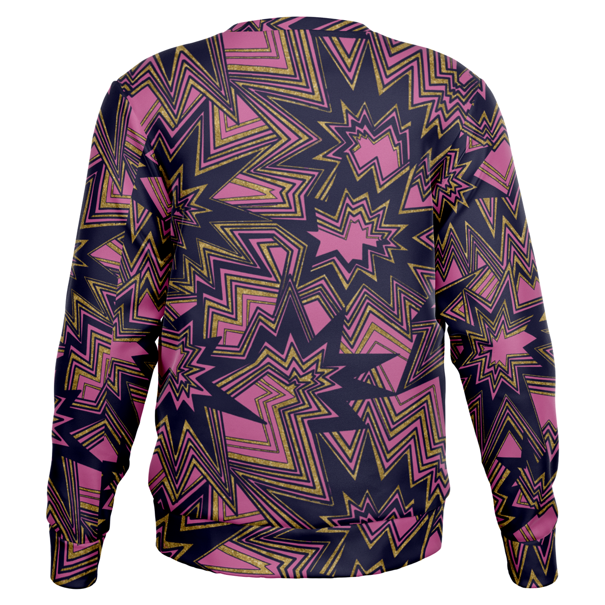 Bolt radiate pink Fashion Sweatshirt - AOP - Choi Cheung