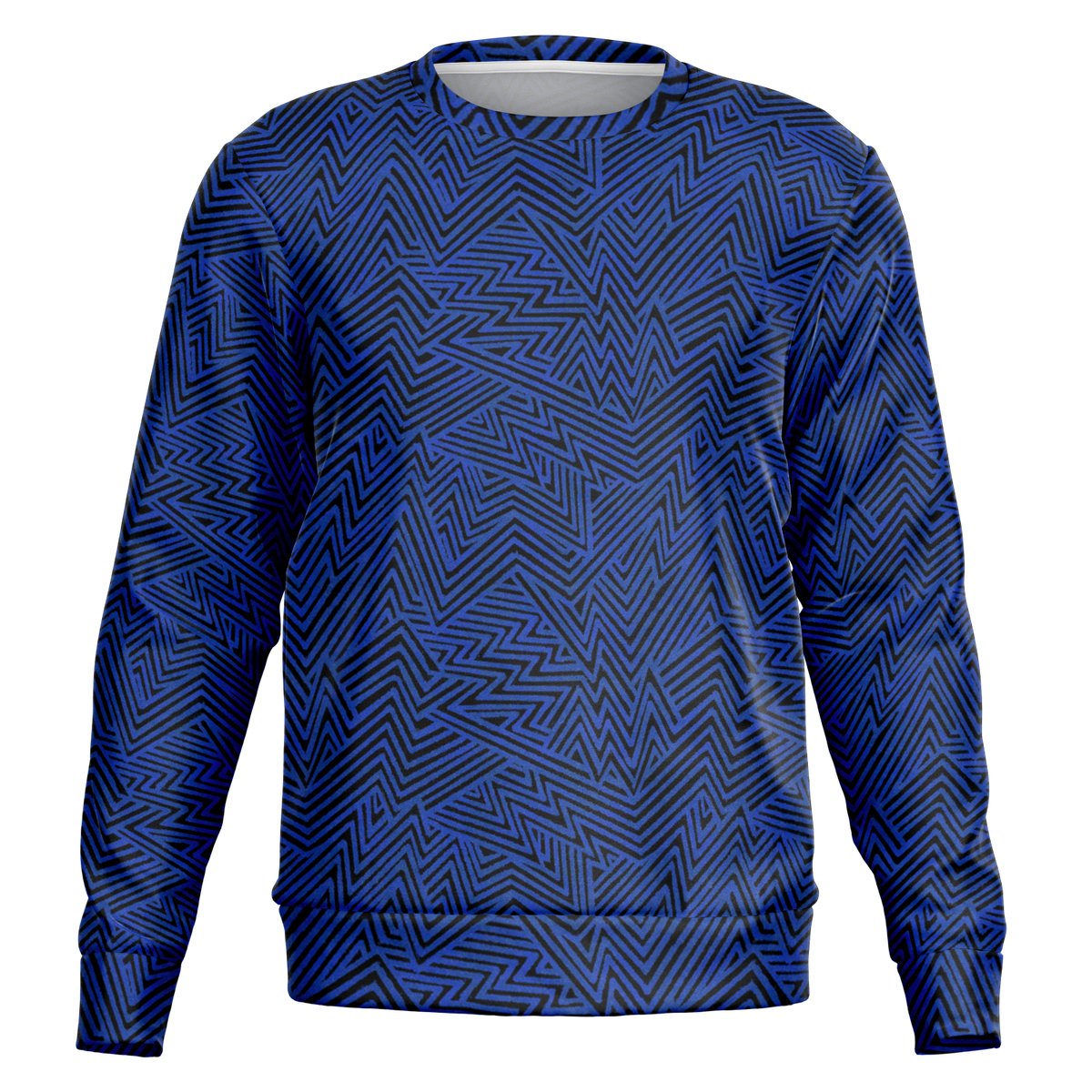 Lightning V2 BLK blue 50 Fashion Sweatshirt - AOP - Choi Cheung