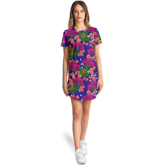 T- shirt  dress - Floral print