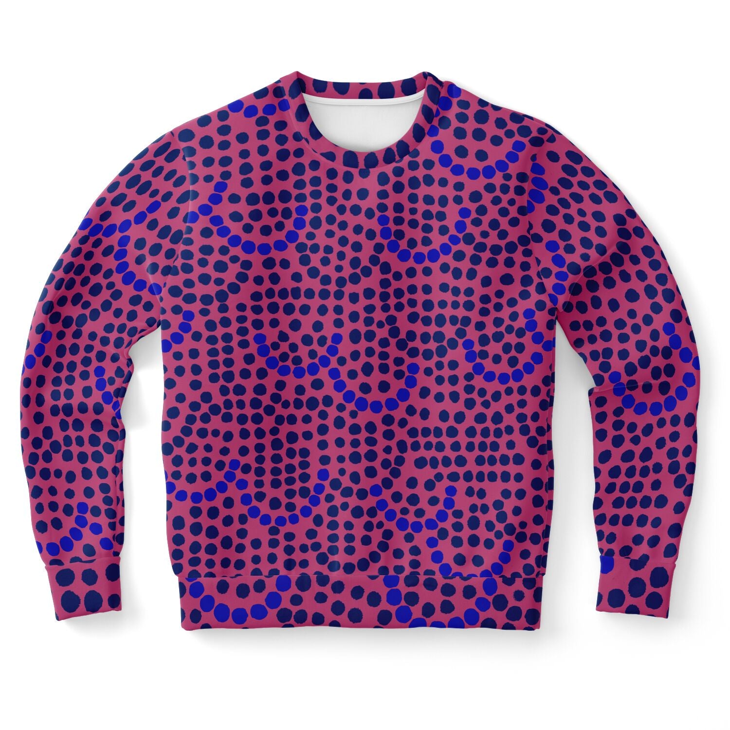 Polka sweater - Hot pink - Choi Cheung