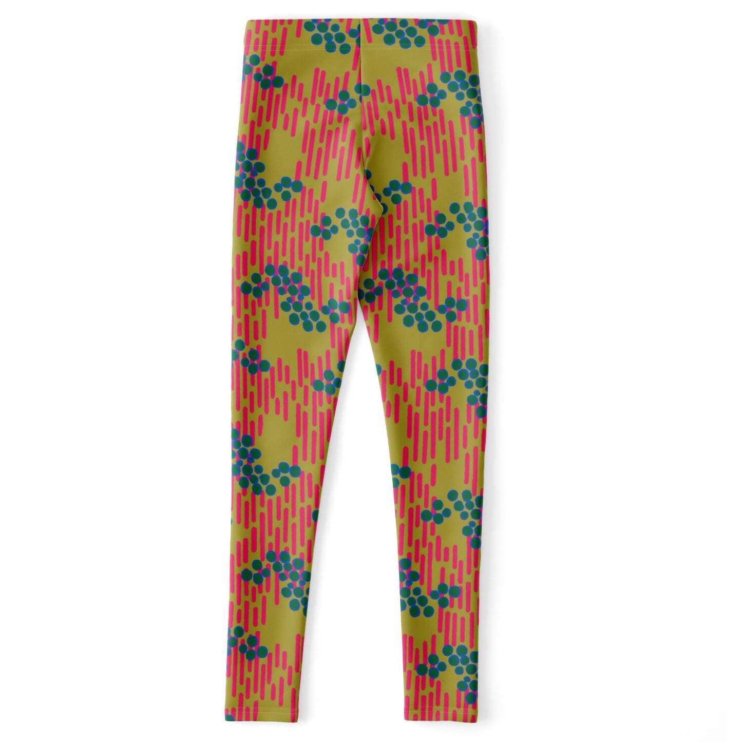 Dot print legging - Yellow - Choi Cheung